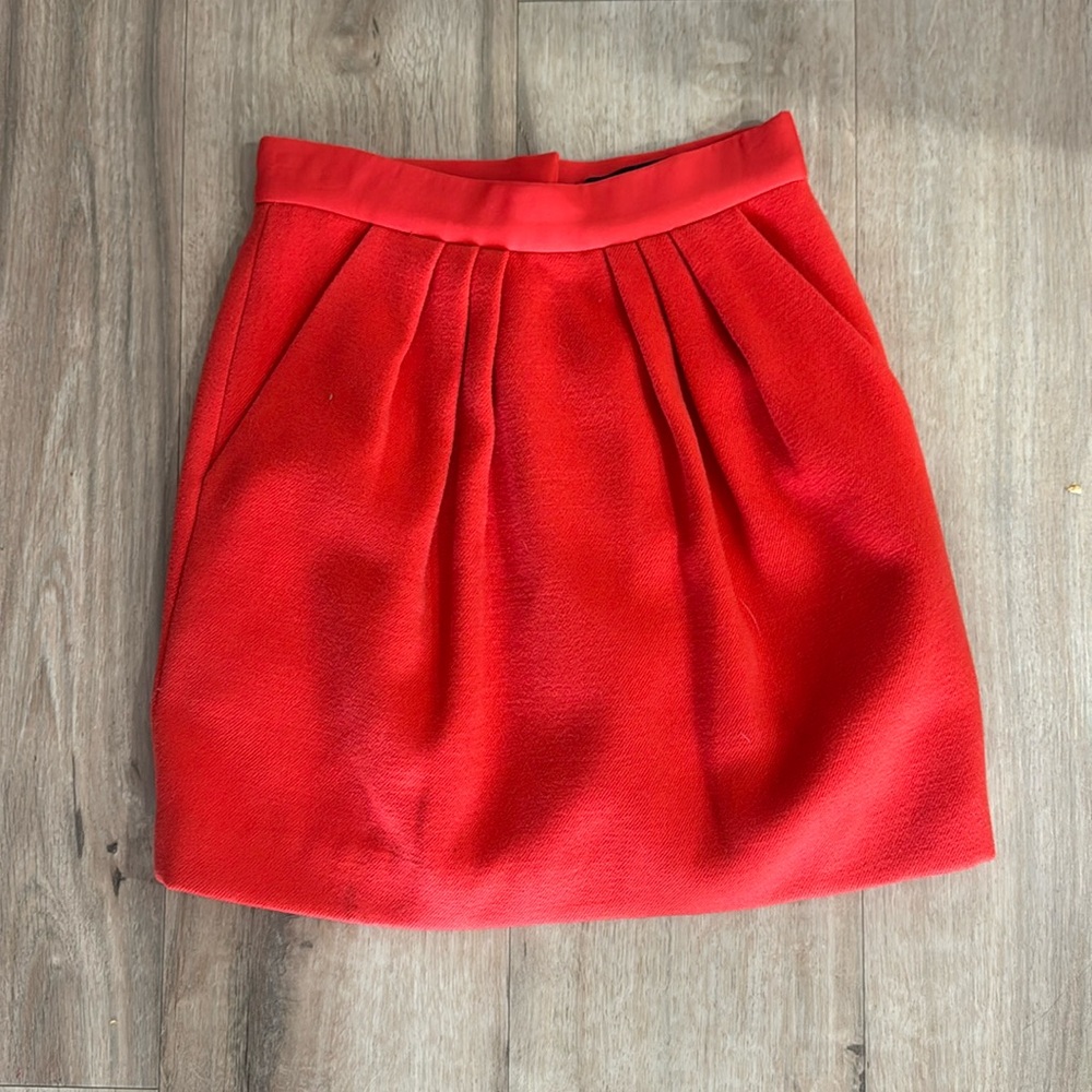 Timo.Weiland Red Bubble Skirt